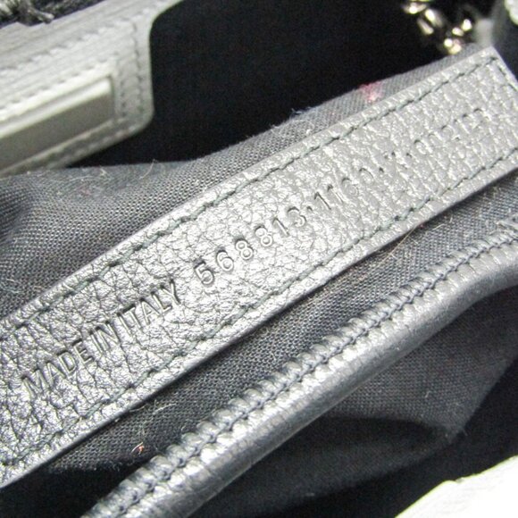 BALENCIAGA Black Leather Shoulder Bag - Picture 13 of 15